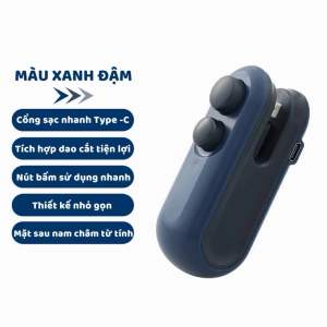 Máy Hàn Miệng Túi Nhựa Mini Sạc USB Tiện Dụng Máy Ép Miệng Túi Thực Phẩm Cầm Tay Nhỏ Gọn Tiện Dụng