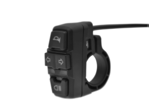 Universal motorcycle electric vehicle handlebar three-function switch headlight horn turn signal integrated 3 in 1 modified switch