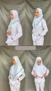 𝑃𝑟𝑜𝑣𝑒𝑖𝑙 Hijab Instan Medis/Perawat Size XL Non Pet