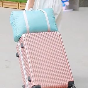 Foldable Large Capacity Big Size Travel Waterproof Clothing Storage Folding Bag Foldable Travel Bag