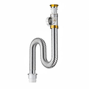 TAOSHI | Stainless Steel Odor-Preventing Drain Pipe for Sink 1