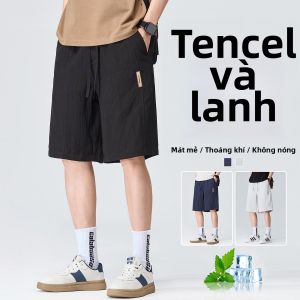 TUCANO | Quần Shorts Nam Mùa Hè Tencel Nhẹ