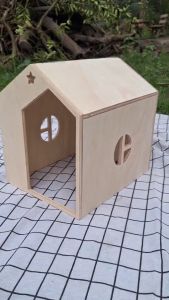 ชุดบ้านกระต่าย สำหรับสัตว์เลี้ยง แกสบี้ ชินชิล่า แพรี่ด็อก ทรงโมเดินร์ ขนาดใหญ่ สำหรับคนดังเล่น บ้านเป็นขนาดเล็กน้อย ขั้นตอนการเทรด