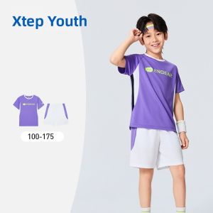 XTEP | Boys Badminton Dry-Fit Sport Suit