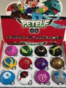 Takara Tomy | 12 Pcs/Set Pokemon Pikachu Toys Action Figure Pokeball Pokemon Poke Ball Charizard Model Anime Dolls Children Birthday Gift