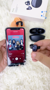 HTC NE56 Ear Clip Air Conduction หูฟังไร้สาย HD Call การแปล AI หูฟังสำหรับเล่นกีฬากันน้ำระดับ IPX5