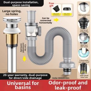 TAOSHI | Odor Preventing Sink Drain Assembly
