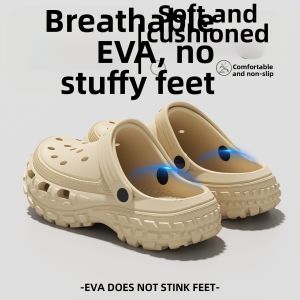 BUYANGSI | Comfortable Thick Sole Elevating Silent Breathable Clog