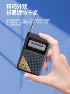 Jinzheng C65 Portable Waist Hanging Elderly Full-Range Radio Card U Disk Rechargeable Battery Semiconductor Walkman