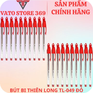 Bút bi THIÊN LONG đỏ TL-049