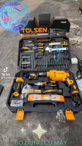 BỘ DỤNG CỤ MÁY KHOAN 710W + 94 MÓN Tolsen 79685
