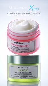 SKINTIFIC Gel Moisturizer Series 30g || 5X Ceramide Barrier || MSH Niacinamide Brightening Cream Alpha Arbutin || 377 Dark Spot Solution Glutathione || Retinol Skin Renewal Anti-Aging Cream