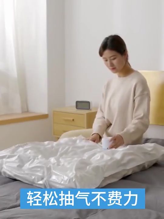 Vacuum Compression Bag Travel Storage Bag Mini Air Electric Pump Vacuum