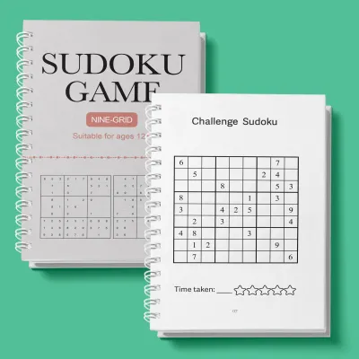 Fun & Educational Kids Sudoku Puzzle Book: Easy to Hard Levels for Childrens Brain Training and Logic Skills Development