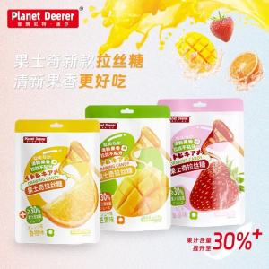 Orange Strawberry Mango Flavor Juice Maltose Thread Sugar Snacks for Kindergarten Children Stickiness Tooth Candy