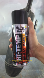 Spray Paint - Black Colour by AutoGard Automotive Performance Grade Resin for Outstanding Finishing