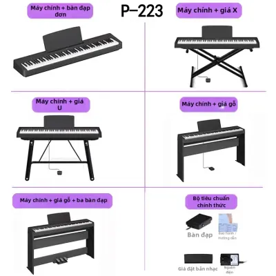 Yamaha | Đàn Piano Số 88 Phím Có Trọng Lượng Di Động Gia Đình