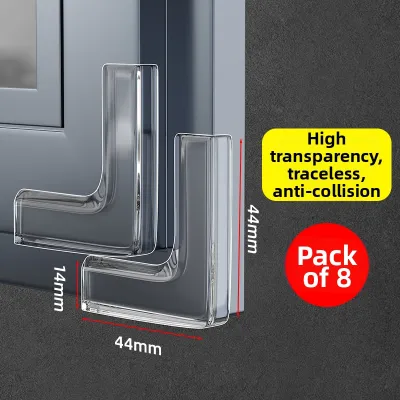 3M | Transparent Soft Silicone Collision Protection Corners Thin Design