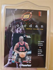 Michael Jordan Vintage Sealed Collectible Card