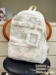 YINHEFANGKE | Transparent Star Design Idol-themed Bag