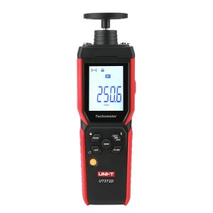 UNI-T Speed Tachometer UT372D 2-in-1 Laser Tachometer Contact And Non-contact Tacometro Digital RPM Meter Spin 1 to 19999 RPM