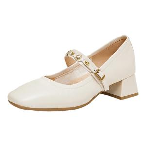 Teenmix | Retro Versatile Block Heel Mary Jane Shoes