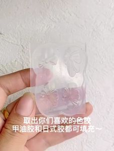 Cetakan Silikon 3d Silicone Mold Nail Art Embossed Carving Silicone Mold Accessories Silicone Mold