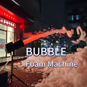 LM Foam Machine Bubble party Water park Small foam machine Kindergarten Outdoor swimming pool Automatic stage Bubble machine foam summer