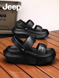 Jeep | New Comfortable Sandals Womens Thick Sole Beach Slippers