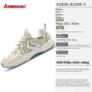 KAWASAKI | Giày Đánh Cầu Lông Chống Trượt Thảm Nốc Chịu Mài Mòn