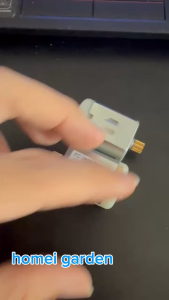 Động cơ motor 280SC có sẵn bánh răng đồng thay cho máy tăm nước tốc độ cao 37V 13.000RPM rất mạnh