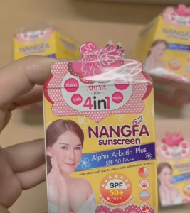 Kem chống nắng NANGFA SPF 50 PA++ bảo vệ và dưỡng sáng da che khuyết điểm thái lan