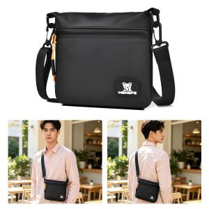 MENSPE Mini Shoulder Bag Mens Crossbody Bag Waterproof Film Bag Sports Bag Casual Bag Street Bag Phone Bag Messenger Bag Versatile Fashion Travel Bag Business Bag