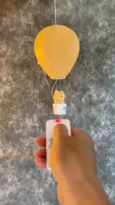 ( Sale Tồn Kho ) Đèn ngủ trang trí khinh khí cầu hình chú gấu dễ thương