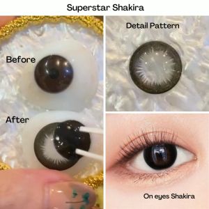 [KOREAN] BUY 1 GET 3 Superstar Shakira Softlens Warna Premium