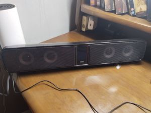 Affordable Sanwa LCD TVs and personal computers for the sound bar speaker MM-SPSBA2N