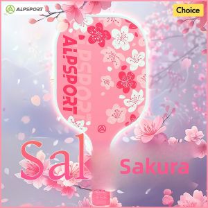 Vợt Cầu Lông ALPSPORT Sakura Goddess Pink Pickleball Dành Cho Nữ Chất Liệu Sợi Carbon T700 Liền Khối Bộ Chuyên Nghiệp Kèm Bóng Miễn Phí Đạt Chuẩn USAPA