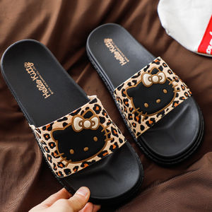 รองเท้าแตะบ้าน Kitty Cat ผู้หญิง ฤดูร้อน 2019 ใหม่ด้านล่างหนา น่ารัก Home Kitty กันลื่น รองเท้าแตะในร่มรองเท้าแบบสวมสบาย