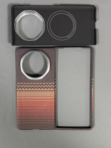 Ultra-Thin Carbon Fiber Kevlar Phone Case for Honor MagicV5/3 Foldable Screen Magnetic Absorption Shock-Resistant Slip-Resistant Full-Coverage Matte Hard Shell Hollow out Cooling Protection Cover