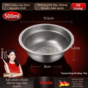 Olodo | Dụng Cụ Ăn Trại Cắm Trại Bằng Titanium Chất Lượng Cao