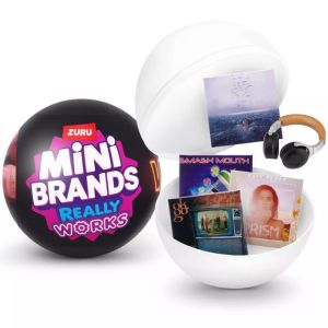 Hot Toys | ZURU MINI BRANDS Mini Vinyl Record Player BlindBox Micro Model Surprise Box Isreally Usable Blind Box Toys Mistery Box Blind Bag