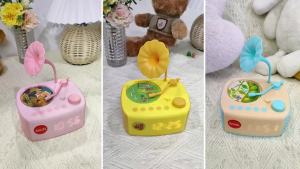 Musical Story Toys for Toddlers Age 2+Record Player for Kids Educational Learning Sensory Toddler Toy Music Gifts Girl Boy Toy