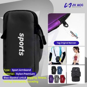 NANVAN NVN-TL14 TEMPAT TAS HP SELEMPANG / ARMBAND / DI TANGAN SPORTS UNTUK OLAHRAGA / GYM / OUTDOOR ACTIVITY