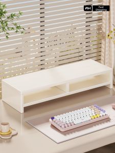 evesigar | Elevating Desk Organizer Multi-level Storage Rack