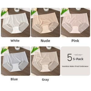 JIAZINI | Seamless Ice Silk Underwear Thin Fitness Triangle Womens Summer Quick Dry 3D Peach Butt Briefs Breathable Comfortable Ladies