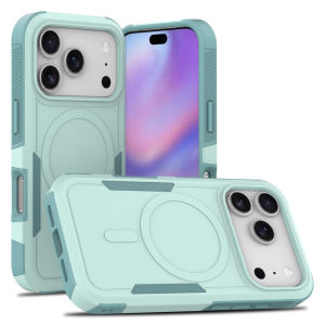 szhaiyu | Shockproof Magnetic Phone Case For iPhone 17 Pro Max Air 17e 16e 15 14 Plus 13 12 Rugged For MagSafe Wireless Charging Cover