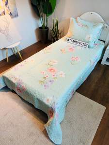 CADAR COTTON SYAQIST PATCHWORK SUPER SINGLE PRINTED 3IN1 / CADAR COTTON / CADAR BUJANG / CADAR ASRAMA