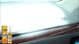 Multi-Purpose Car Foam Cleaner 100ml - Interior Cleaner Protector for Seats Dashboard Trim Helps Remove Dirt Prevent Stains