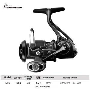 TSURINOYA | Carbon Spinning Reel for Long Distance Light Tackle