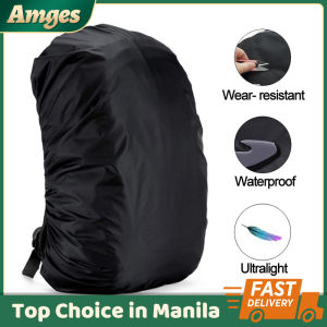 Waterproof Dustproof Backpack Cover Camping Hiking Climbing Cycling Backpack Cover Outdoor Rain Cover Tarp Waterproof Rain Cover Raincoat for Backpack Protection Cover(35L/45L)